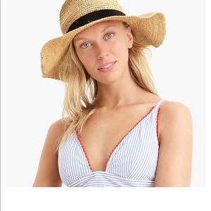 J Crew packable summer hat. Size Large never worn